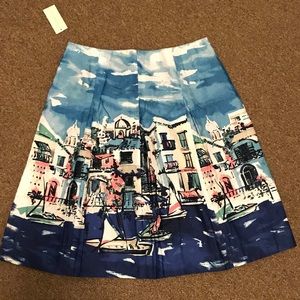 Charter Club Print Skirt